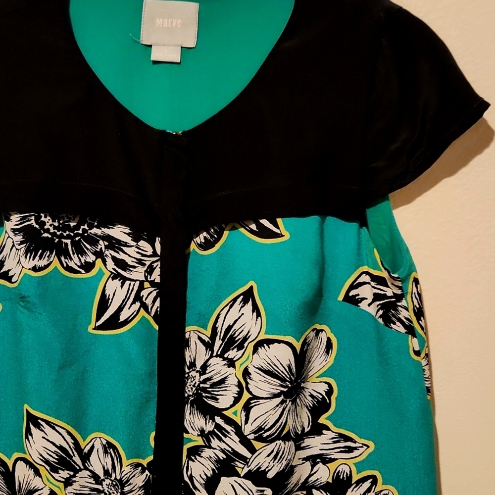❤️ ANTHROPOLOGIE MAEVE SILK AYAME SHIFT DRESS, 0 - Picture 7 of 13